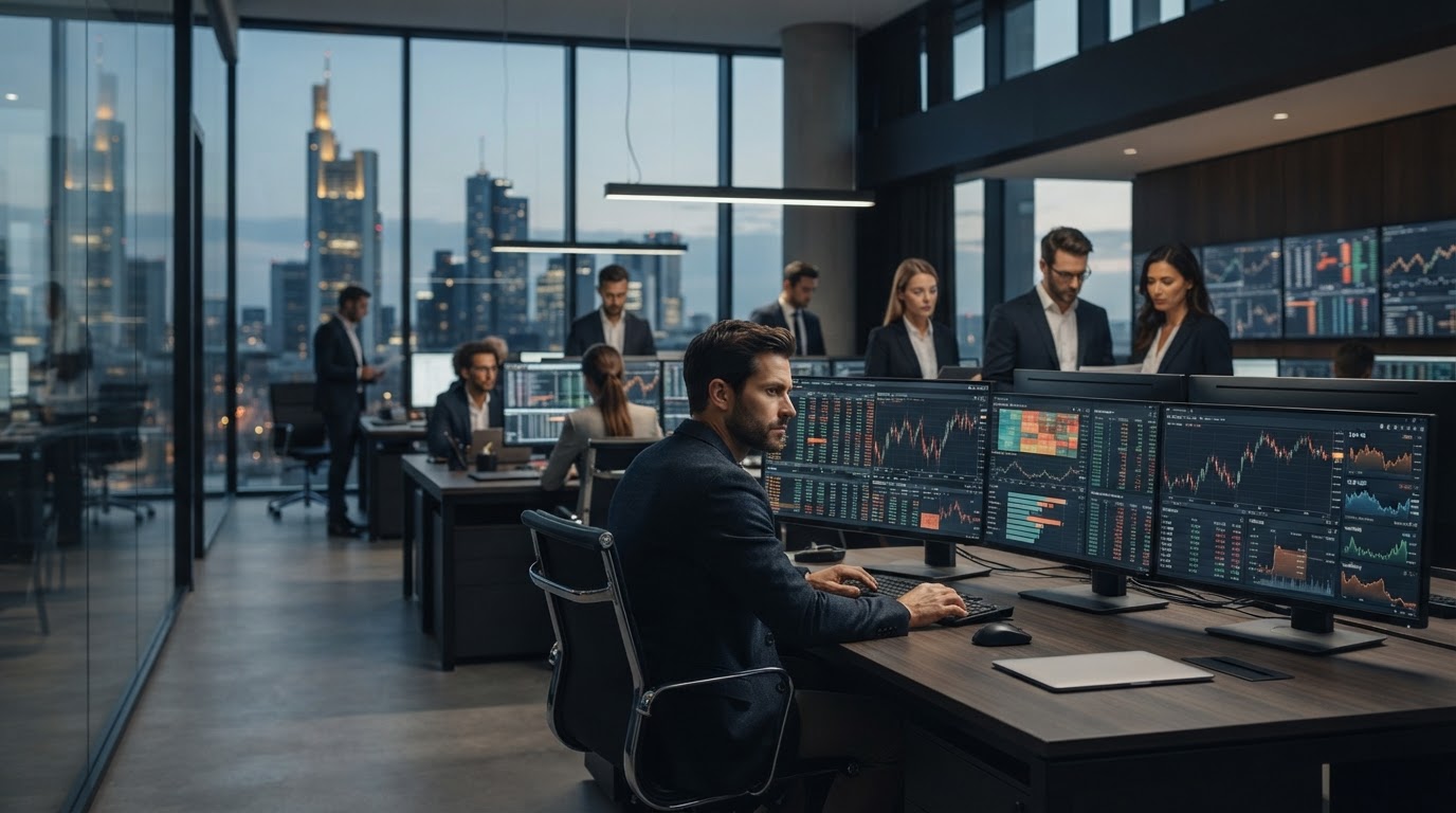NexisFin Trading data analysis dashboard used to support conservative investment decisions